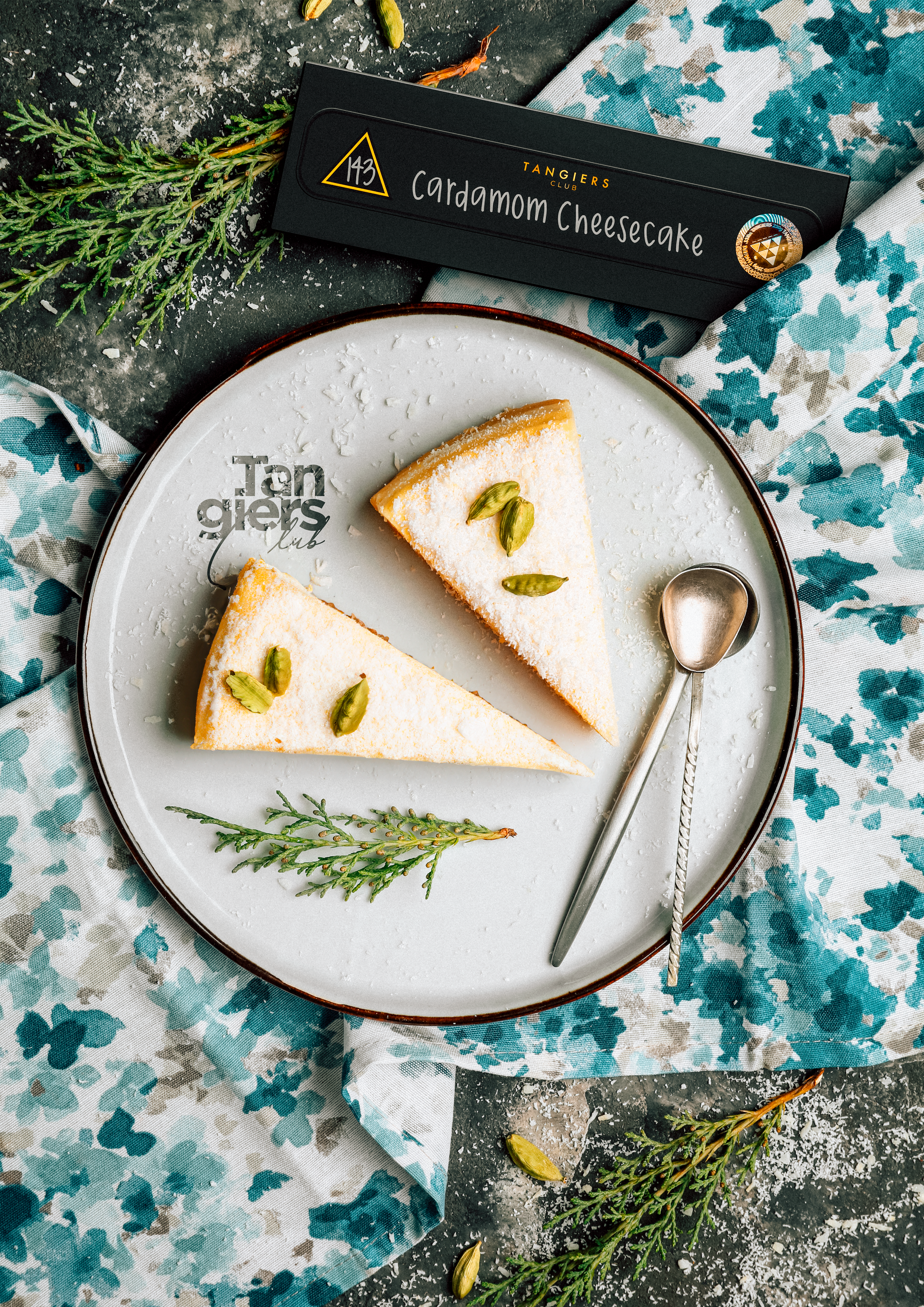 143 - Cardamom Cheesecake